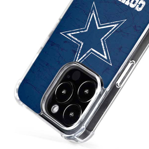 NFL Dallas Cowboys Distressed iPhone 16 Pro MagSafe Case